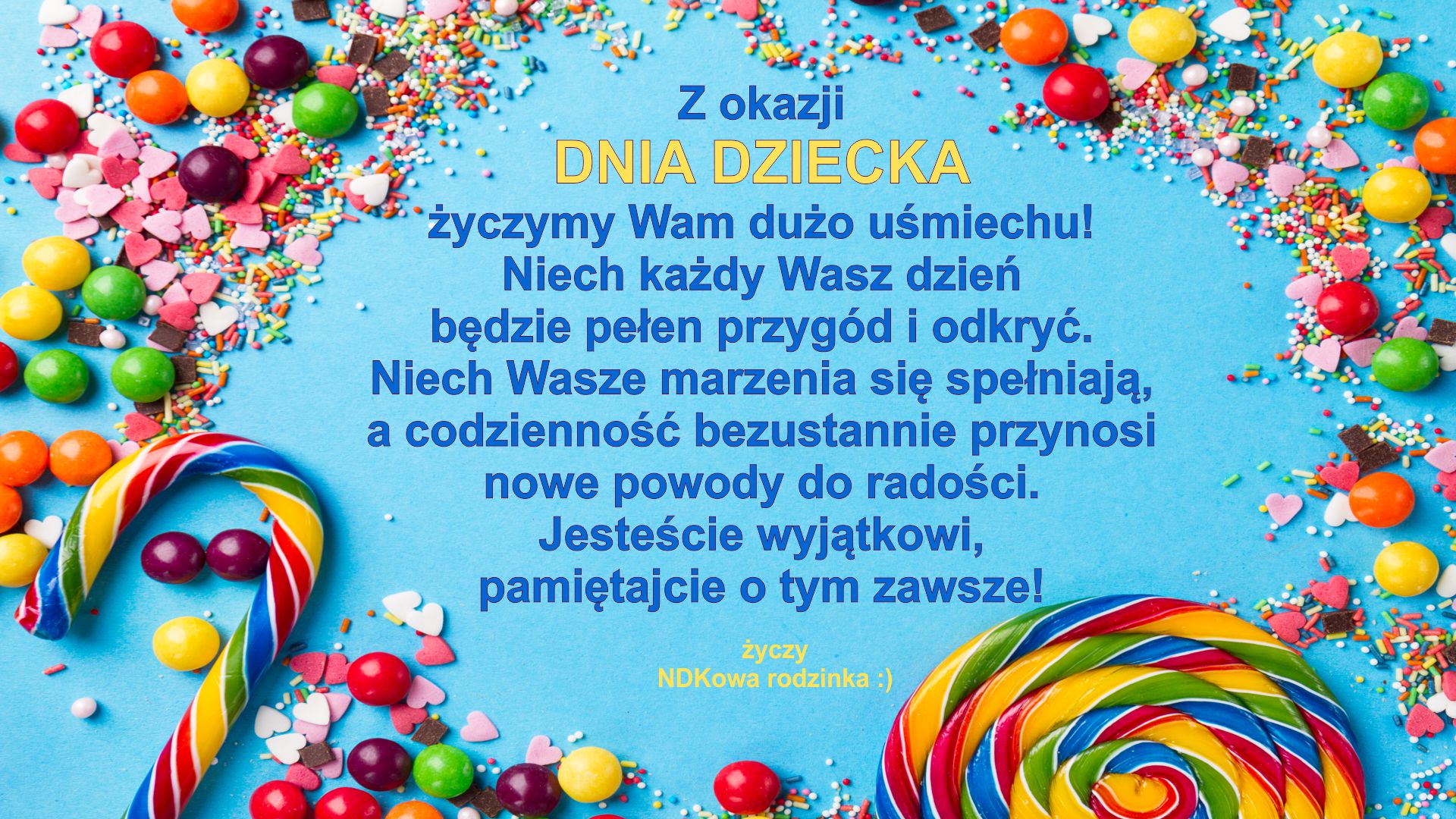 ŻYCZYMY WAM!